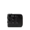 dsl 3d- portofel pliabil cu fermoar xs Portofel din piele cu fermoar și logo în relief dsl 3d- portofel pliabil cu fermoar xs Portofel din piele cu fermoar și logo în relief