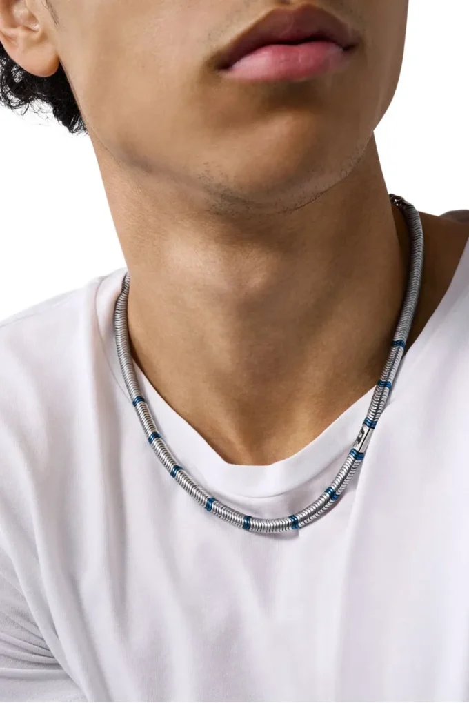 dx1576931 bijuterie Colier cu mărgele din hematit