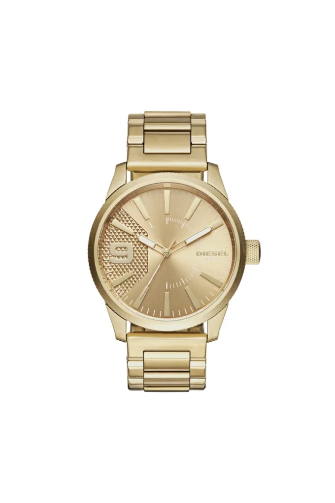 dz1761 Rasp cu curea din aur ras, 46 mm