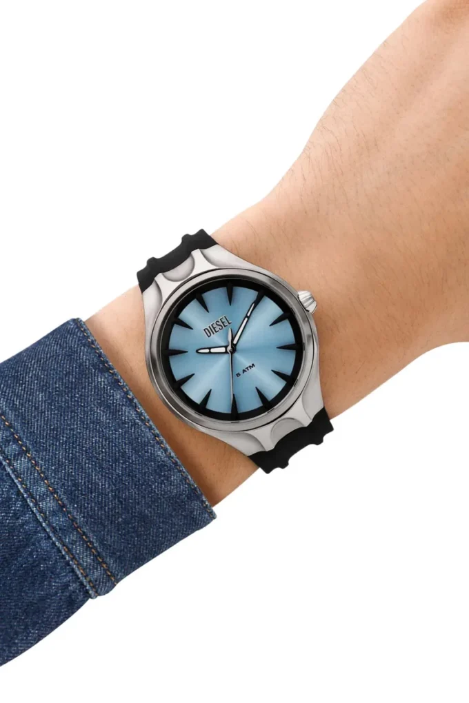 dz2216 Ceas Streamline din silicon