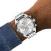 dz4677 Diesel Spiked Chronograph din oțel inoxidabil dz4677 Diesel Spiked Chronograph din oțel inoxidabil