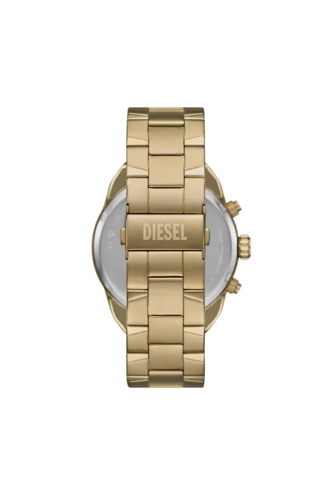 dz4678 Diesel Spiked Chronograph din oțel inoxidabil auriu