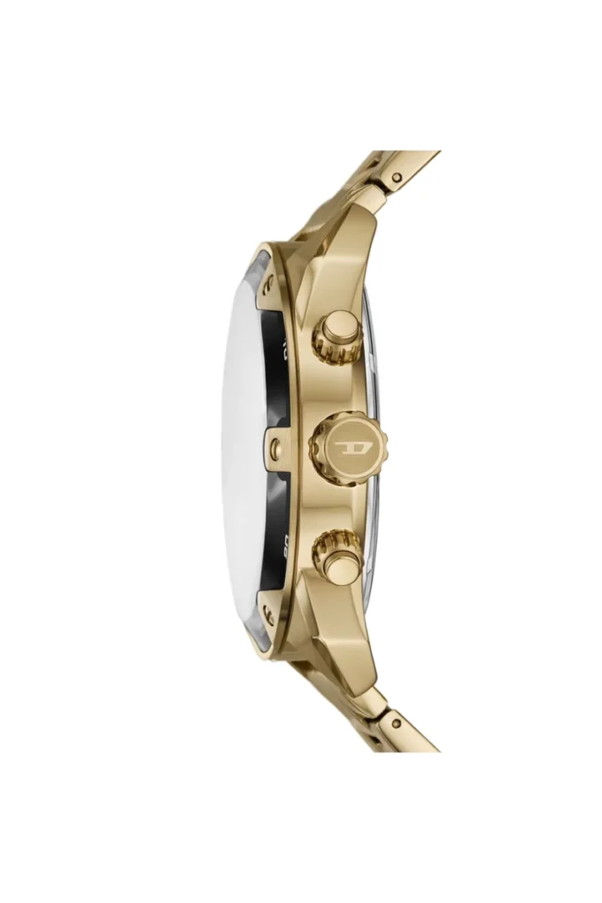 dz4678 Diesel Spiked Chronograph din oțel inoxidabil auriu