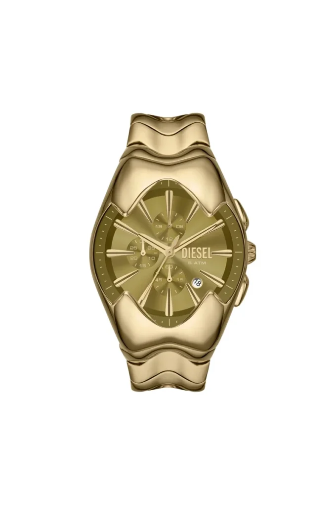 dz4681 Diesel Mercurial Chronograph din oțel inoxidabil auriu