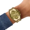 dz4681 Diesel Mercurial Chronograph din oțel inoxidabil auriu