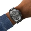 dz4682 Diesel Mercurial Chronograph din oțel inoxidabil gri