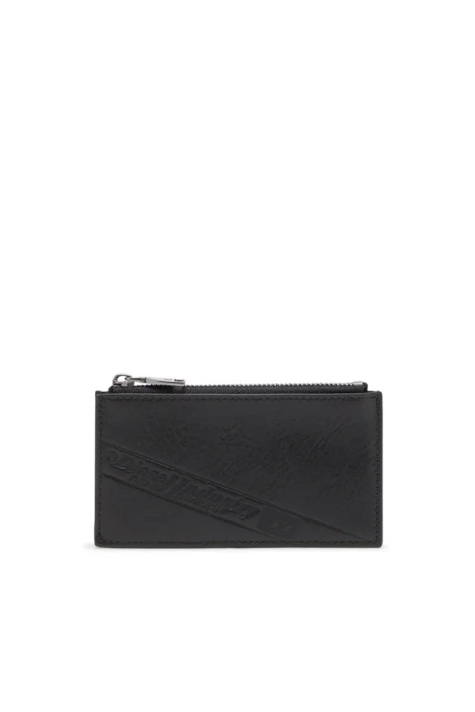 flag-d card holder iii Portcard din piele cu închidere cu fermoar flag-d card holder iii Portcard din piele cu închidere cu fermoar
