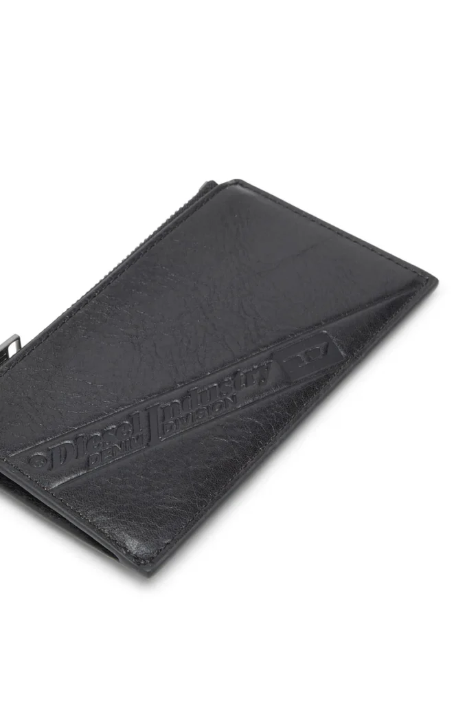 flag-d card holder iii Portcard din piele cu închidere cu fermoar flag-d card holder iii Portcard din piele cu închidere cu fermoar