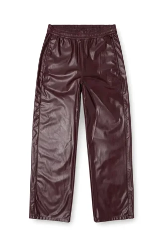fr-p-arten Pantaloni cu logo în culoarea burgund