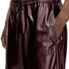 fr-p-arten Pantaloni cu logo în culoarea burgund fr-p-arten Pantaloni cu logo în culoarea burgund