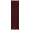 fr-s-olid Eșarfă din lână jacquard în culoarea burgund
