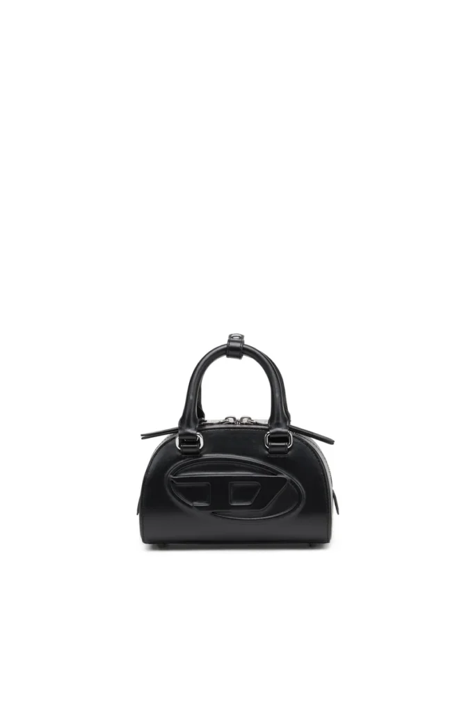 Geantă crossbody 1DR Dome Geantă mini bowling 1DR Dome din piele Geantă crossbody 1DR Dome Geantă mini bowling 1DR Dome din piele