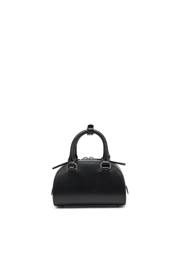 Geantă crossbody 1DR Dome Geantă mini bowling 1DR Dome din piele Geantă crossbody 1DR Dome Geantă mini bowling 1DR Dome din piele