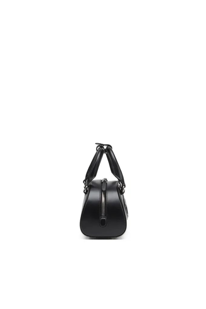 Geantă crossbody 1DR Dome Geantă mini bowling 1DR Dome din piele Geantă crossbody 1DR Dome Geantă mini bowling 1DR Dome din piele