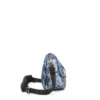 Geantă de umăr Diesel Geantă cu multiple buzunare din denim trompe l’oeil