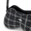 Geantă de umăr Double-D Geantă de umăr Double-D cu motiv houndstooth Geantă de umăr Double-D Geantă de umăr Double-D cu motiv houndstooth