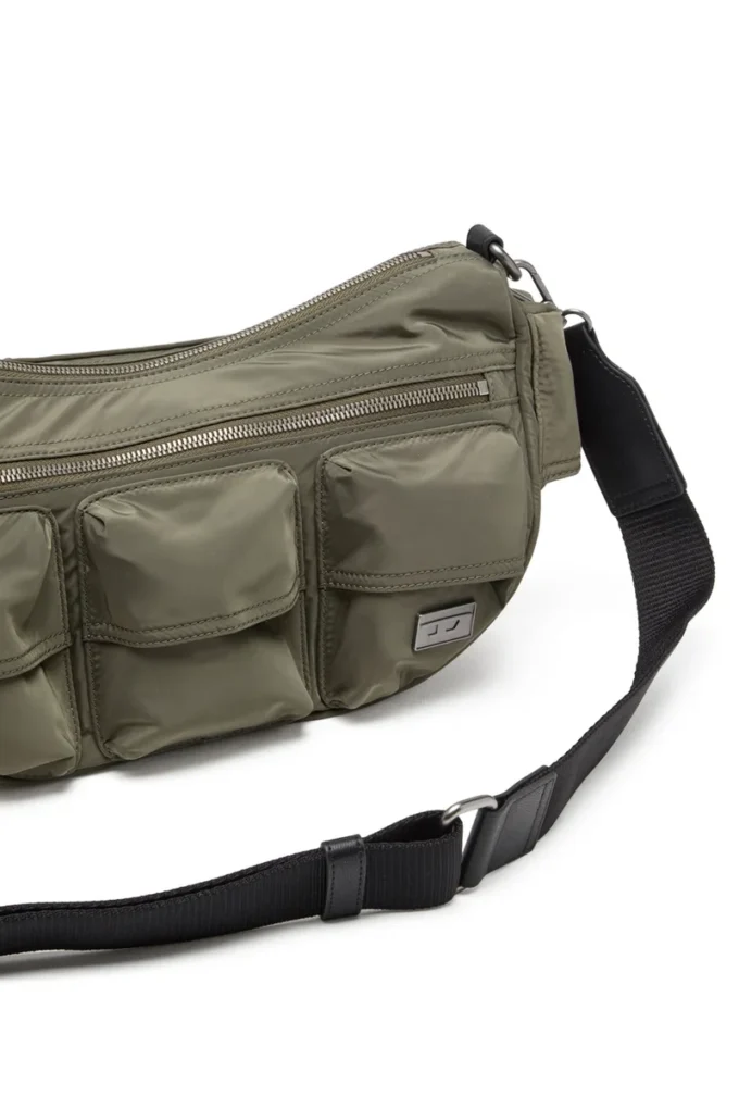 Geantă de umăr multi-pkts x Geantă Multi-Pkts-Multipocket din material utilitar Geantă de umăr multi-pkts x Geantă Multi-Pkts-Multipocket din material utilitar