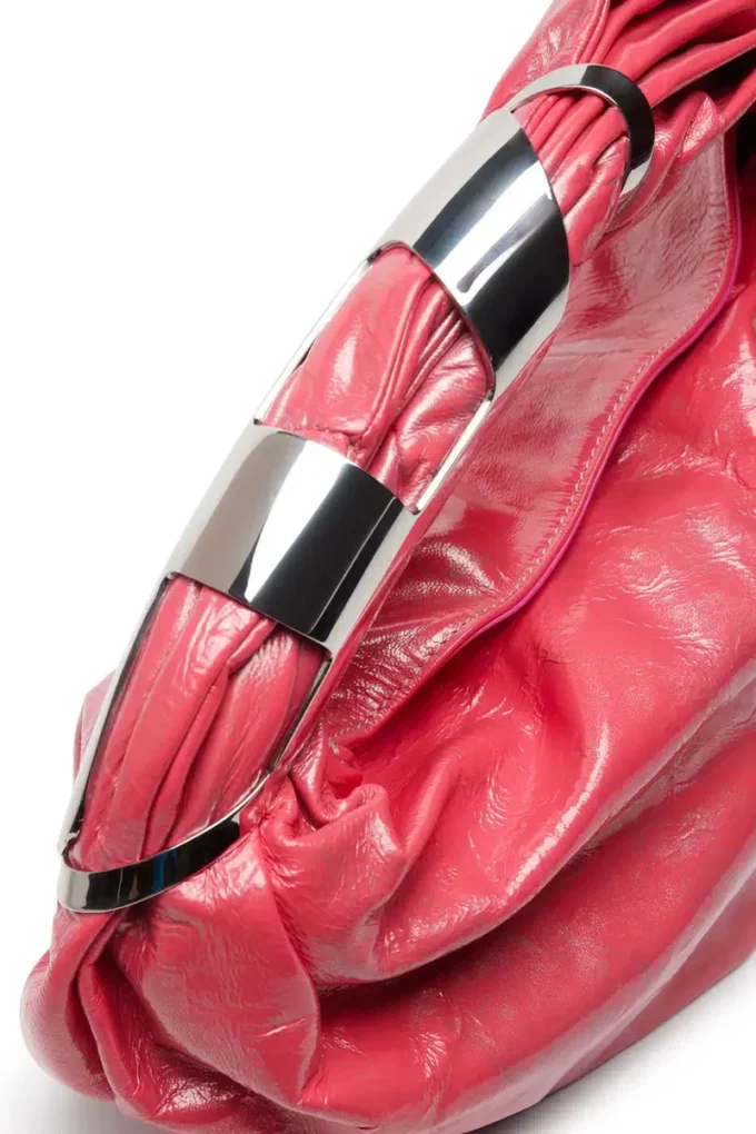 grab-d hobo s Geantă Grab-D S-Hobo din piele metalizată grab-d hobo s Geantă Grab-D S-Hobo din piele metalizată