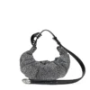 grab-d hobo s Grab-D S-Small geantă hobo strânsă din denim cristal grab-d hobo s Grab-D S-Small geantă hobo strânsă din denim cristal