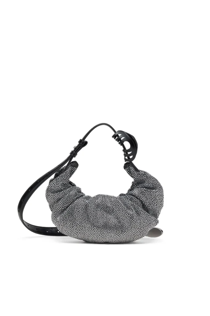 grab-d hobo s Grab-D S-Small geantă hobo strânsă din denim cristal grab-d hobo s Grab-D S-Small geantă hobo strânsă din denim cristal