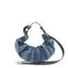 grab-d hobo s Grab-D-Small geantă hobo strânsă din denim tratat grab-d hobo s Grab-D-Small geantă hobo strânsă din denim tratat