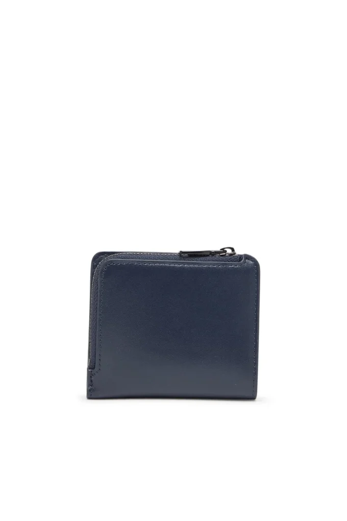 holi -d bi fold zip l Portcard din piele cu fermoar