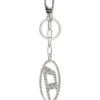 holy-c Metal Oval D breloc cu cristale holy-c Metal Oval D breloc cu cristale