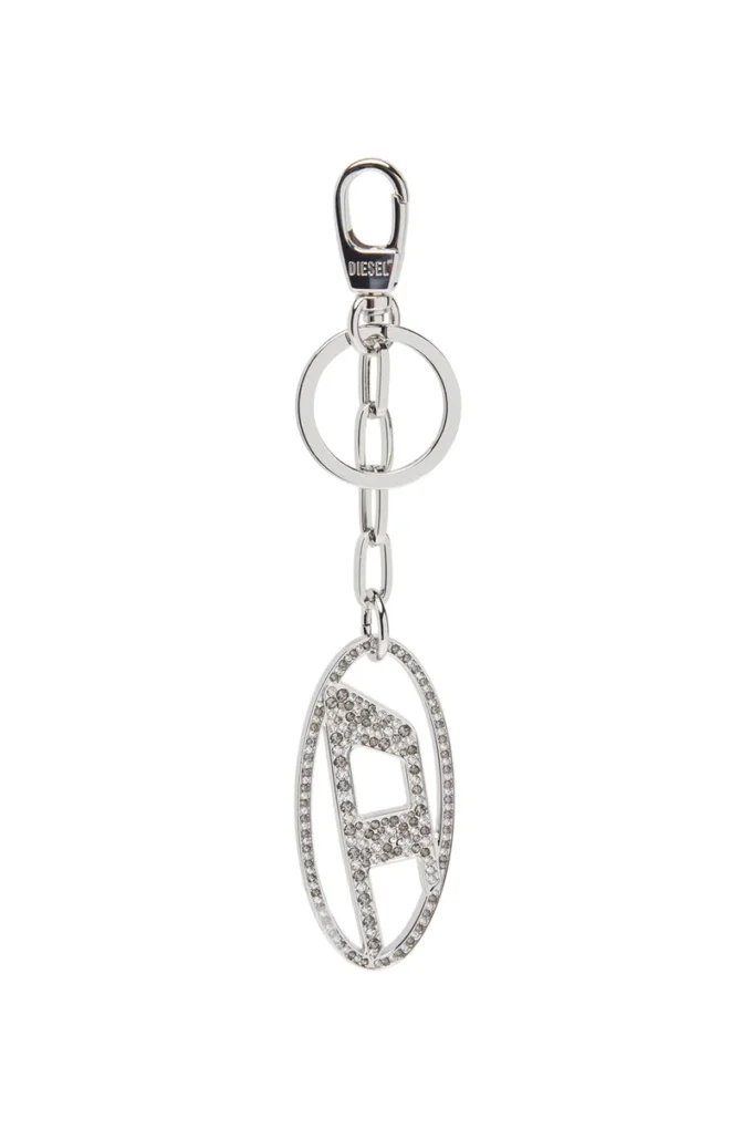 holy-c Metal Oval D breloc cu cristale holy-c Metal Oval D breloc cu cristale