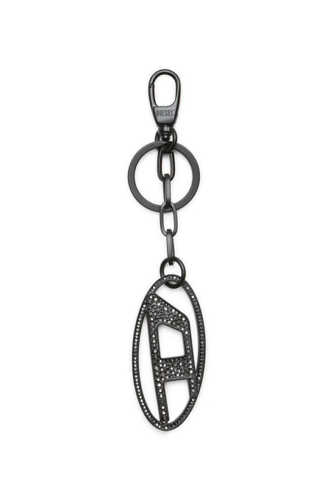 holy-c Metal Oval D breloc cu cristale holy-c Metal Oval D breloc cu cristale