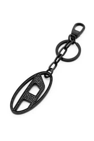 holy-c Metal Oval D breloc cu cristale