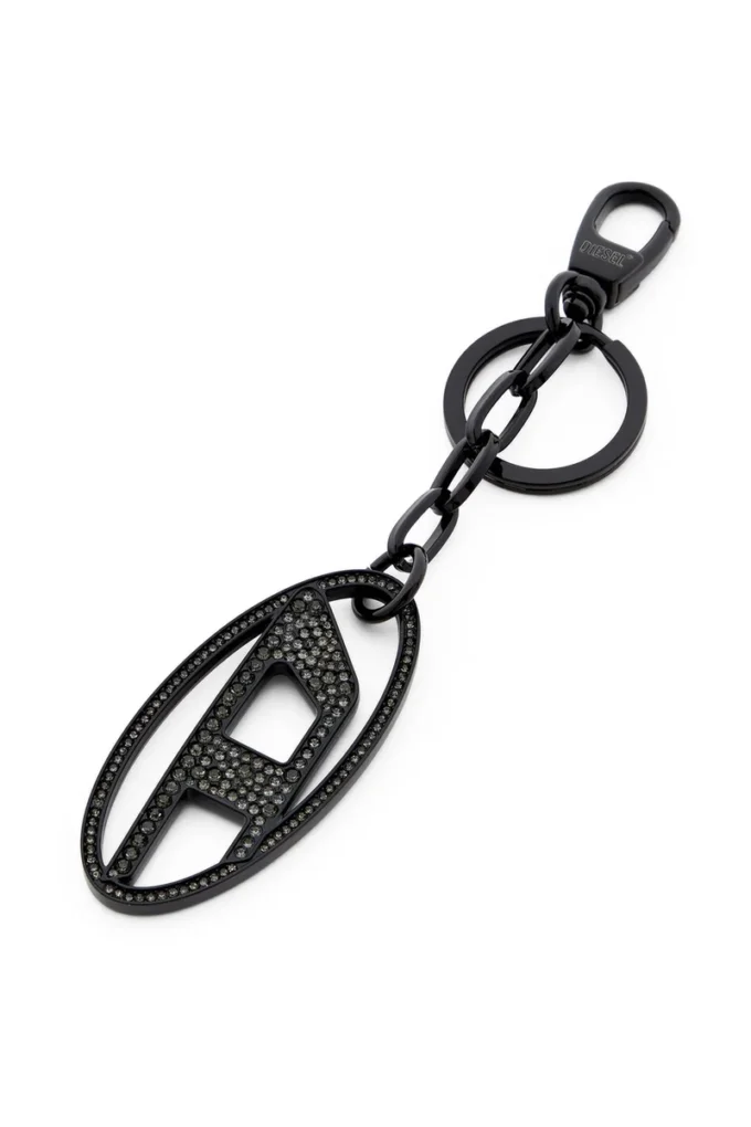 holy-c Metal Oval D breloc cu cristale holy-c Metal Oval D breloc cu cristale