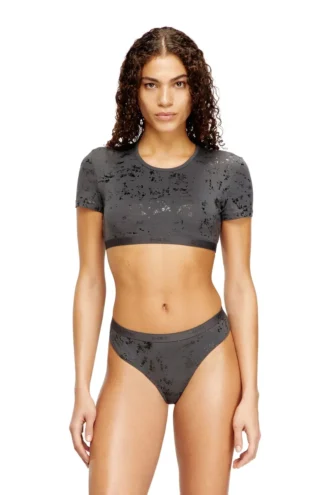 irma-gft Tricou scurt cu efect metalic irma-gft Tricou scurt cu efect metalic