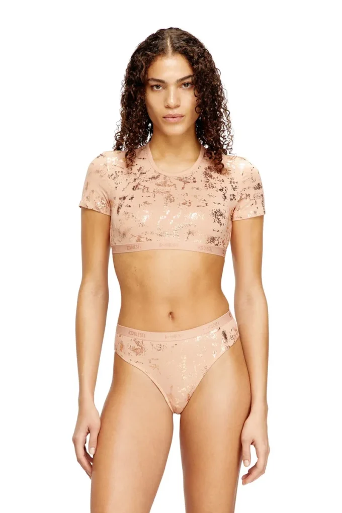 irma-gft Tricou scurt cu efect metalic