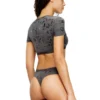 irma-gft Tricou scurt cu efect metalic