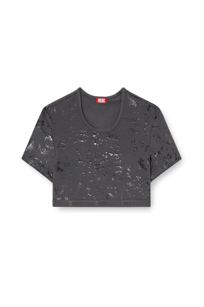 irma-gft Tricou scurt cu efect metalic