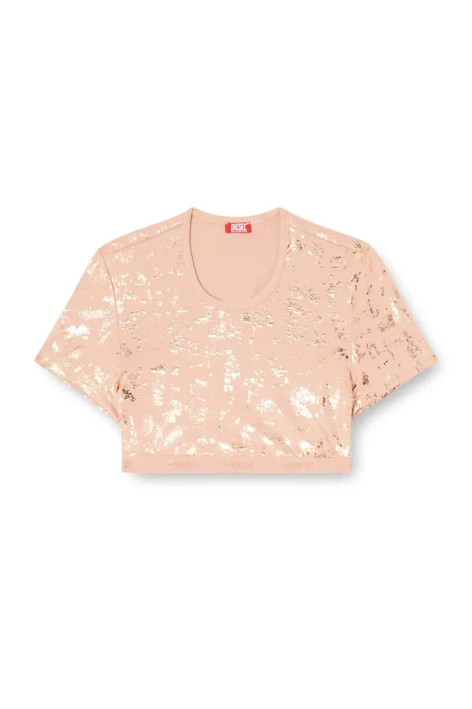 irma-gft Tricou scurt cu efect metalic