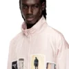 j-claus-a-gsbr Jachetă windbreaker cu patch-uri grafice j-claus-a-gsbr Jachetă windbreaker cu patch-uri grafice