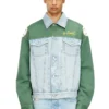 j-giant-20th Jachetă din denim cu inserție din bumbac j-giant-20th Jachetă din denim cu inserție din bumbac