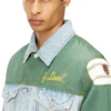j-giant-20th Jachetă din denim cu inserție din bumbac j-giant-20th Jachetă din denim cu inserție din bumbac