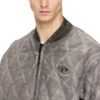 j-type-treat Jachetă bomber căptușită, matlasată în model argyle j-type-treat Jachetă bomber căptușită, matlasată în model argyle