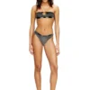 janette-dnm Sutien bandeau moale din bumbac rib cu bijuterie Oval D janette-dnm Sutien bandeau moale din bumbac rib cu bijuterie Oval D