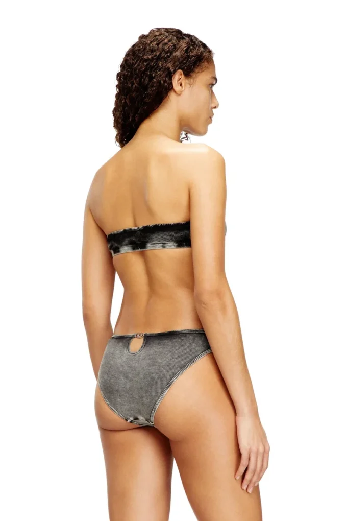 janette-dnm Sutien bandeau moale din bumbac rib cu bijuterie Oval D janette-dnm Sutien bandeau moale din bumbac rib cu bijuterie Oval D