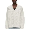 k-antoine Cardigan tricotat cu logo Diesel k-antoine Cardigan tricotat cu logo Diesel