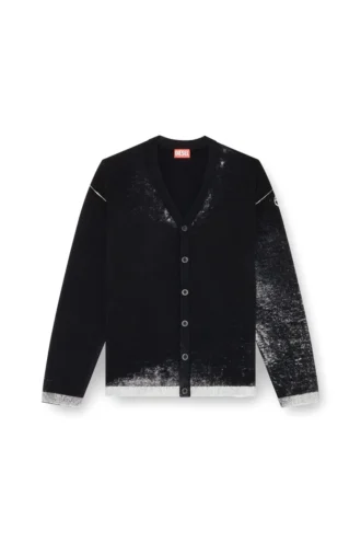 k-larence-cardigan-b Cardigan din bumbac cu imprimeu inversat
