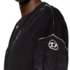 k-larence-cardigan-b Cardigan din bumbac cu imprimeu inversat