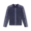 k-matty Cardigan cu fermoar și panouri contrastante k-matty Cardigan cu fermoar și panouri contrastante
