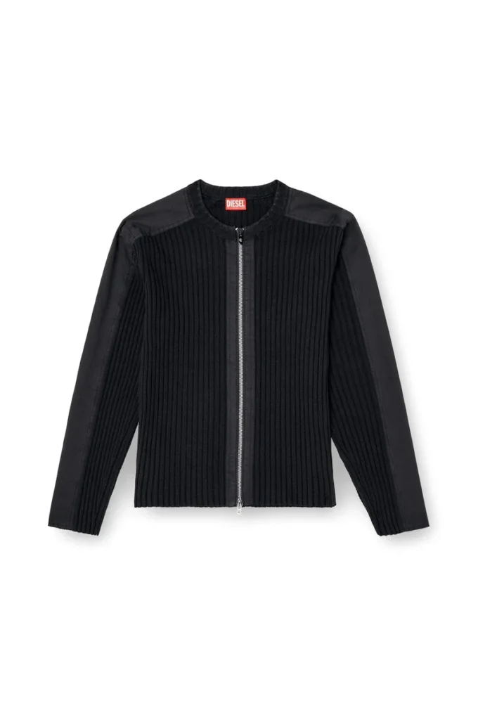 k-matty Cardigan cu fermoar și panouri utilitare k-matty Cardigan cu fermoar și panouri utilitare