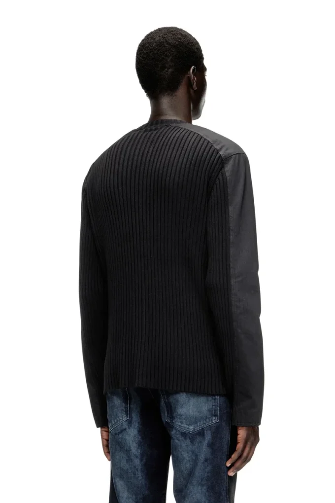 k-matty Cardigan cu fermoar și panouri utilitare k-matty Cardigan cu fermoar și panouri utilitare