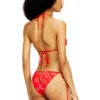 kate-d-core Sutien de bikini cu imprimeu grafic