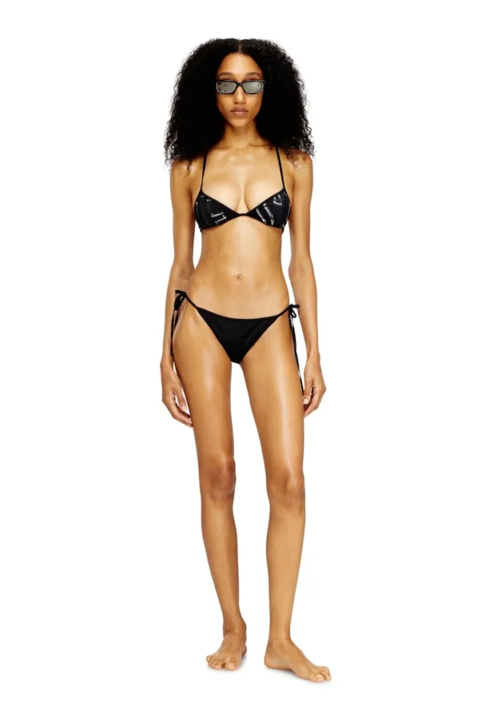 kate-d-core Sutien de bikini cu imprimeu grafic